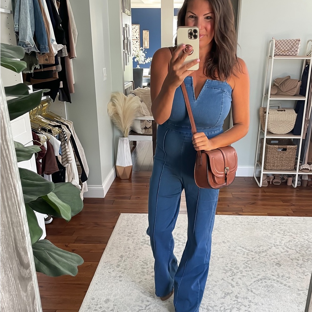 Blue Denim Jumpsuit